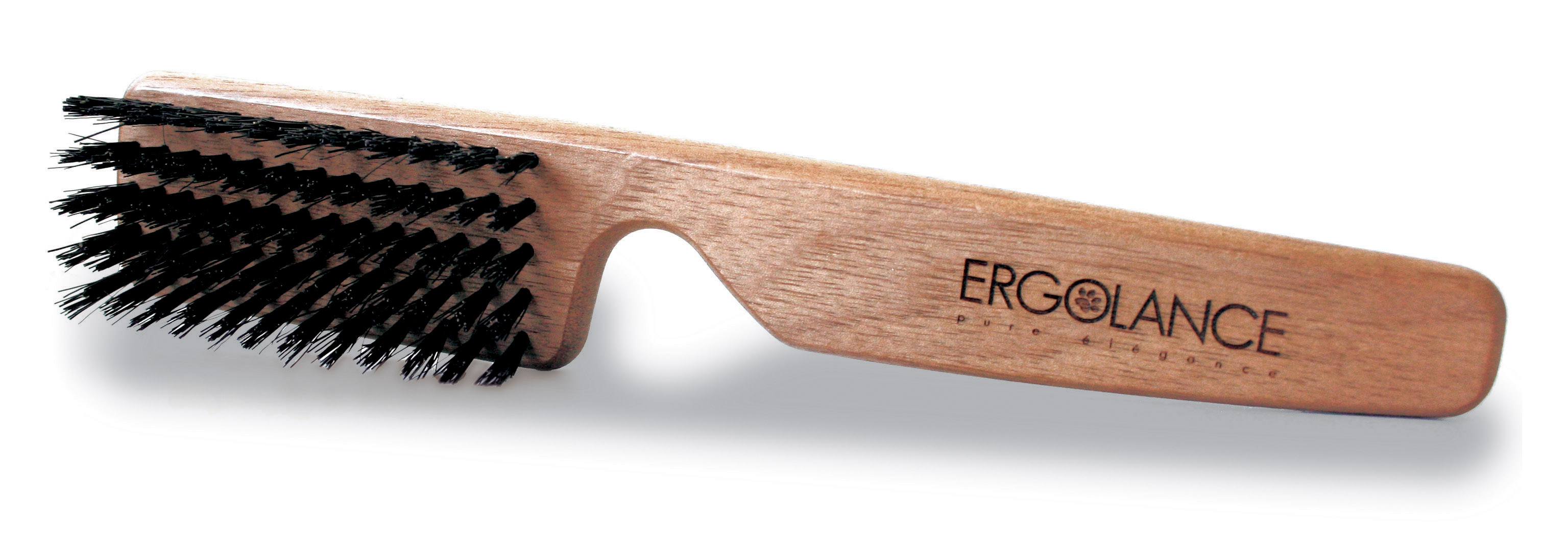 BROSSE SANGLIER BOIS NATUREL ERGOLANCE