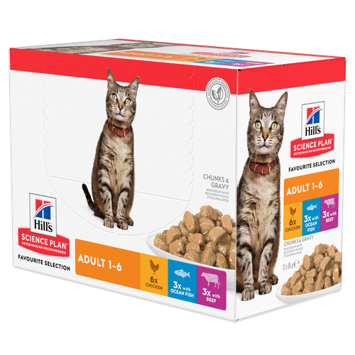 FELINE ADULT PACK MIXTE  12 SCHT 85G