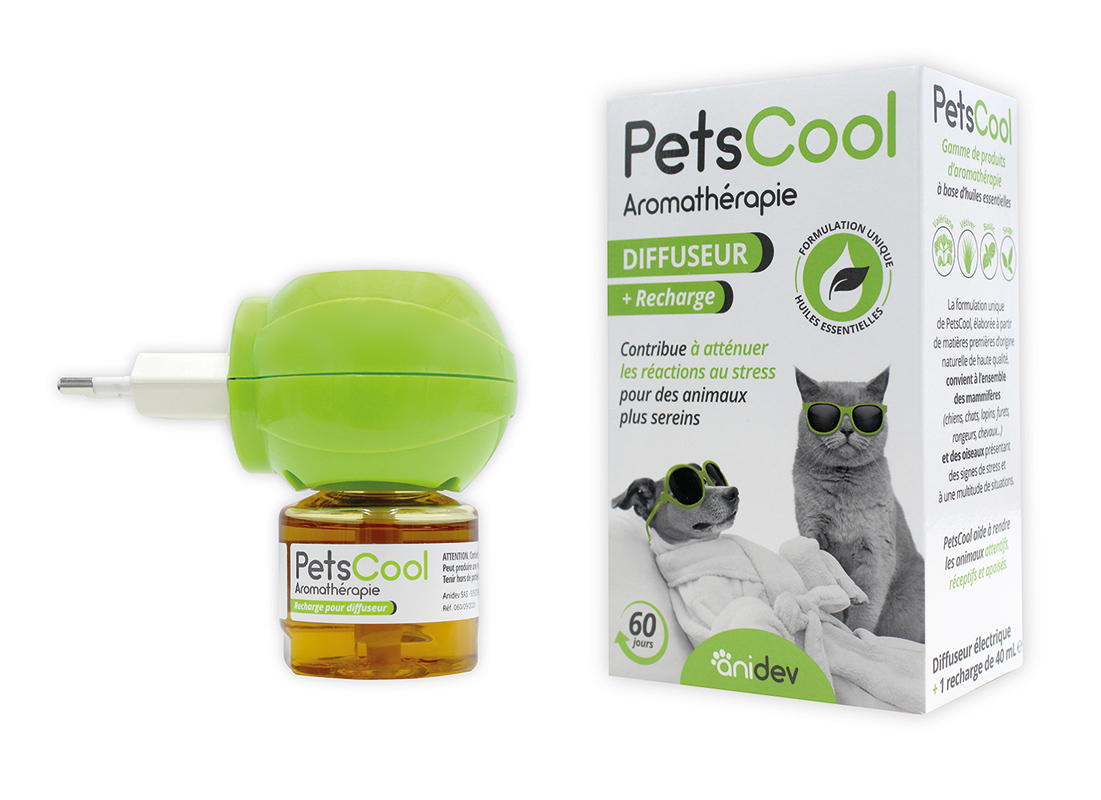 PETSCOOL DIFFUSEUR+RECH 8SEM   FL. 40 ML