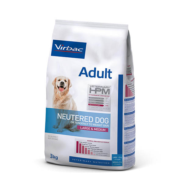 VET HPM DOG AD NEUTERED M/L          3KG