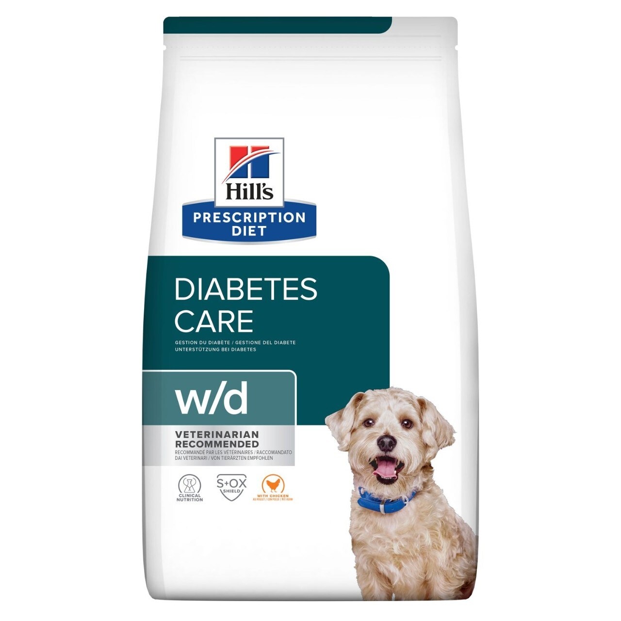 CANINE W/D DIABETE             SAC 10 KG