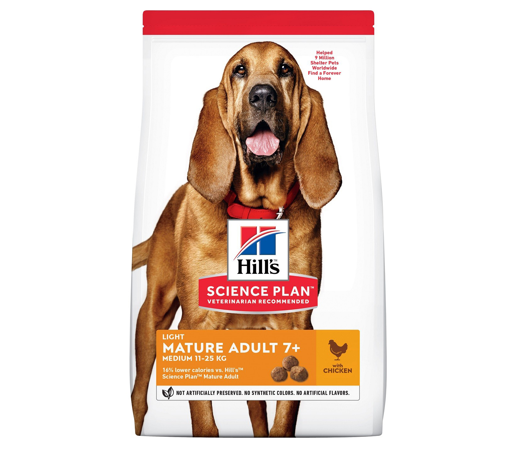 CANINE AD7 LIGHT MEDIUM POULET  SAC 14KG
