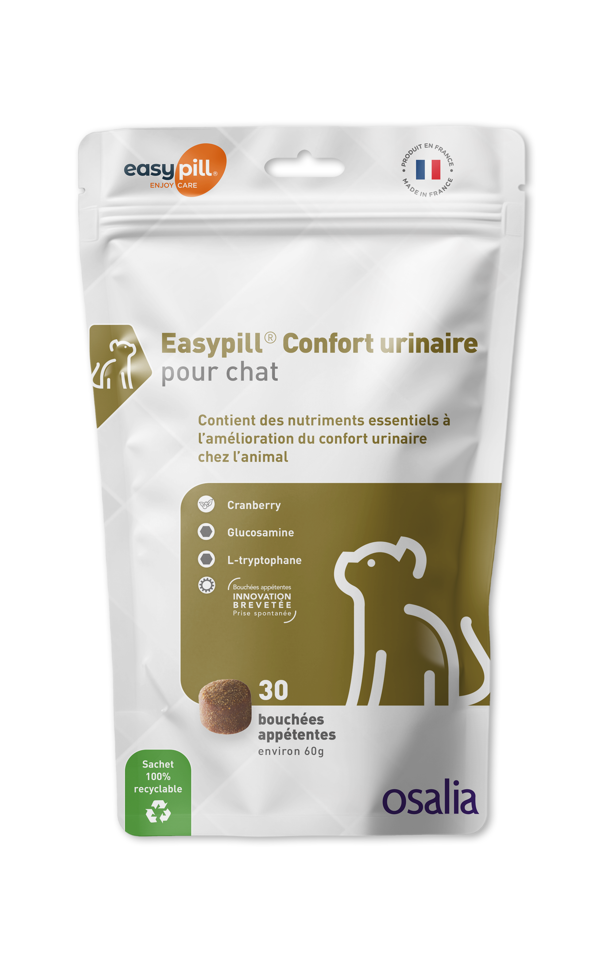 EASYPILL CHAT CONF URINAIRE  30BOULETTES