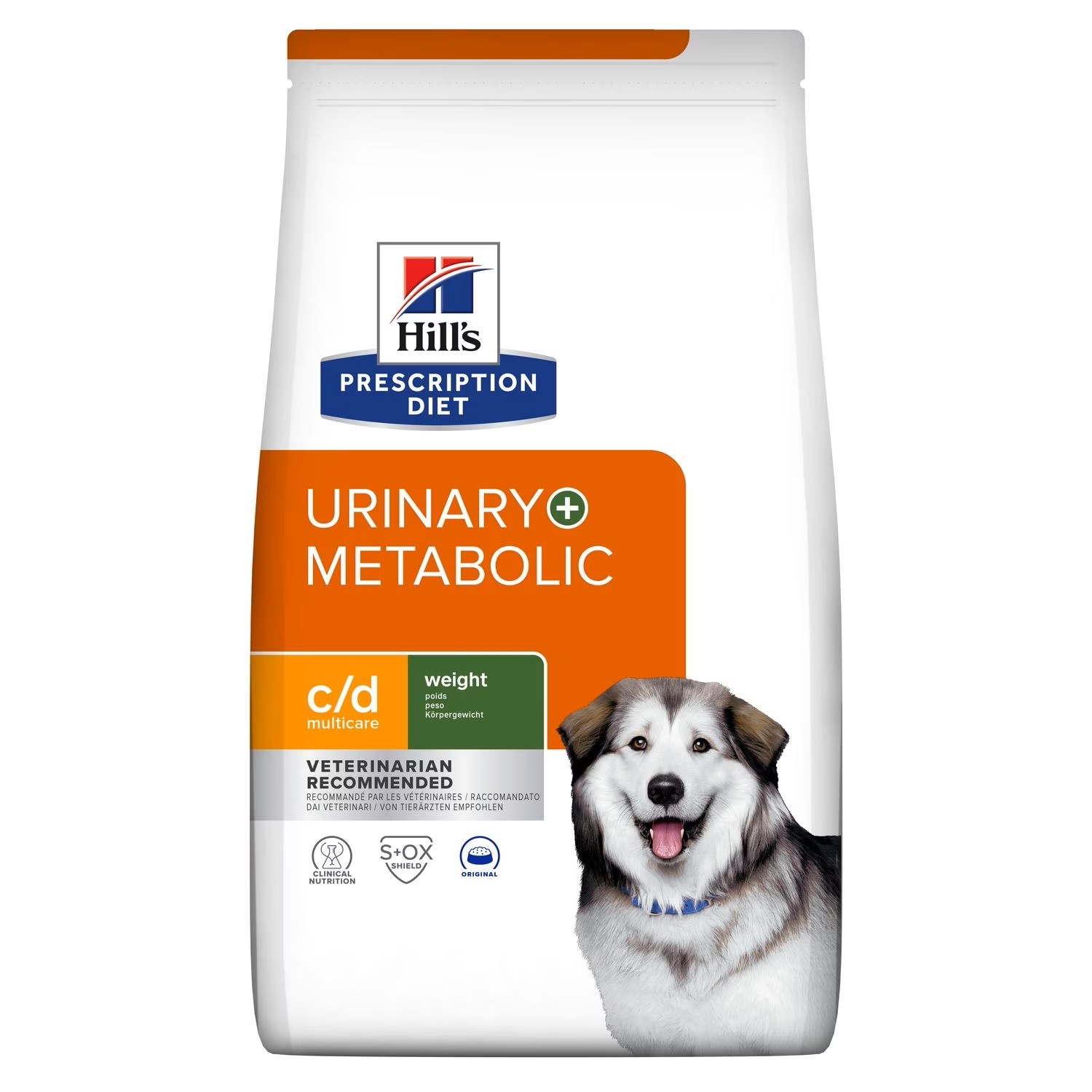 CANINE C/D MULTICARE +METAB     SAC 12KG