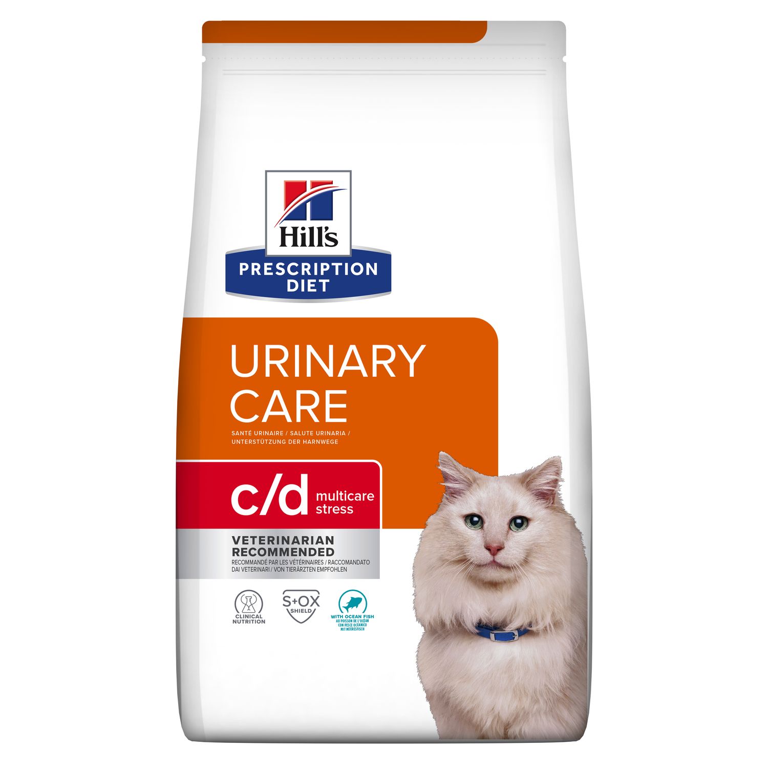 FELINE C/D UR STRESS POISSON    SAC 8 KG