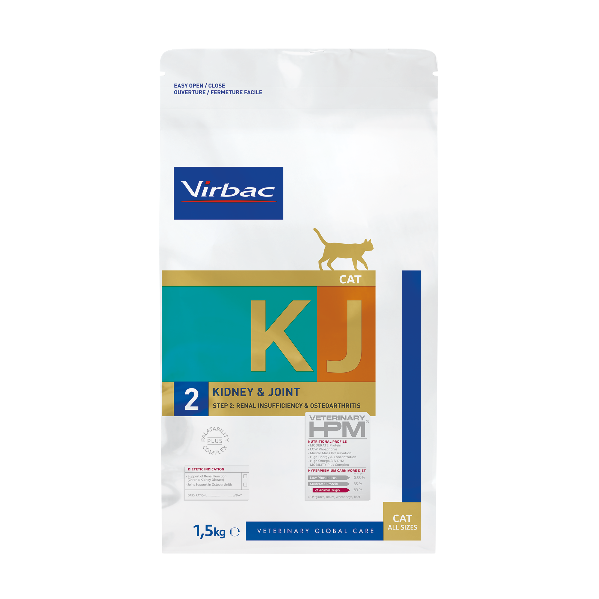 VET HPM CAT KJ2 KIDNEY JOINT    SAC 3 KG