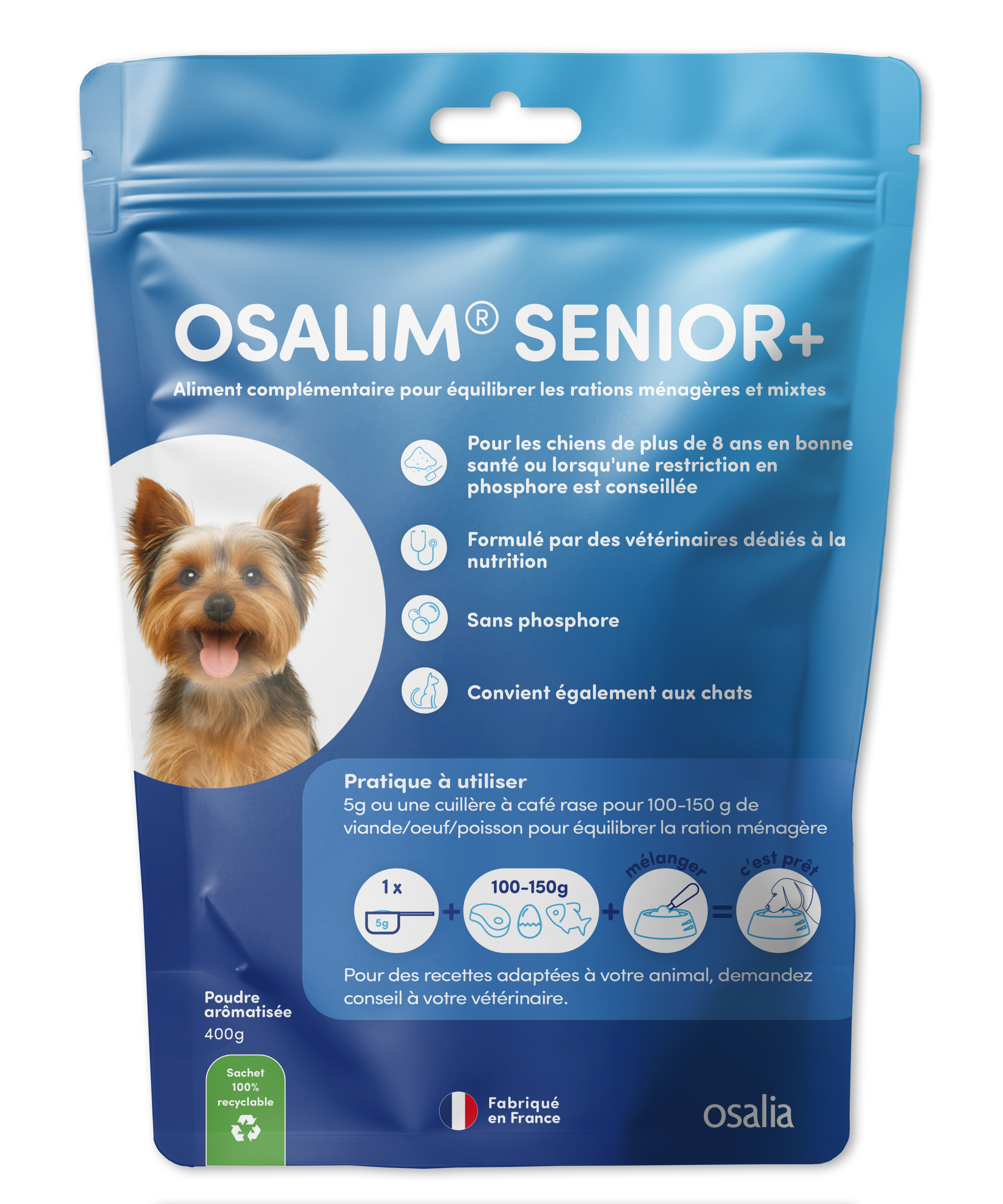 OSALIM SENIOR PLUS SACHET 400 G