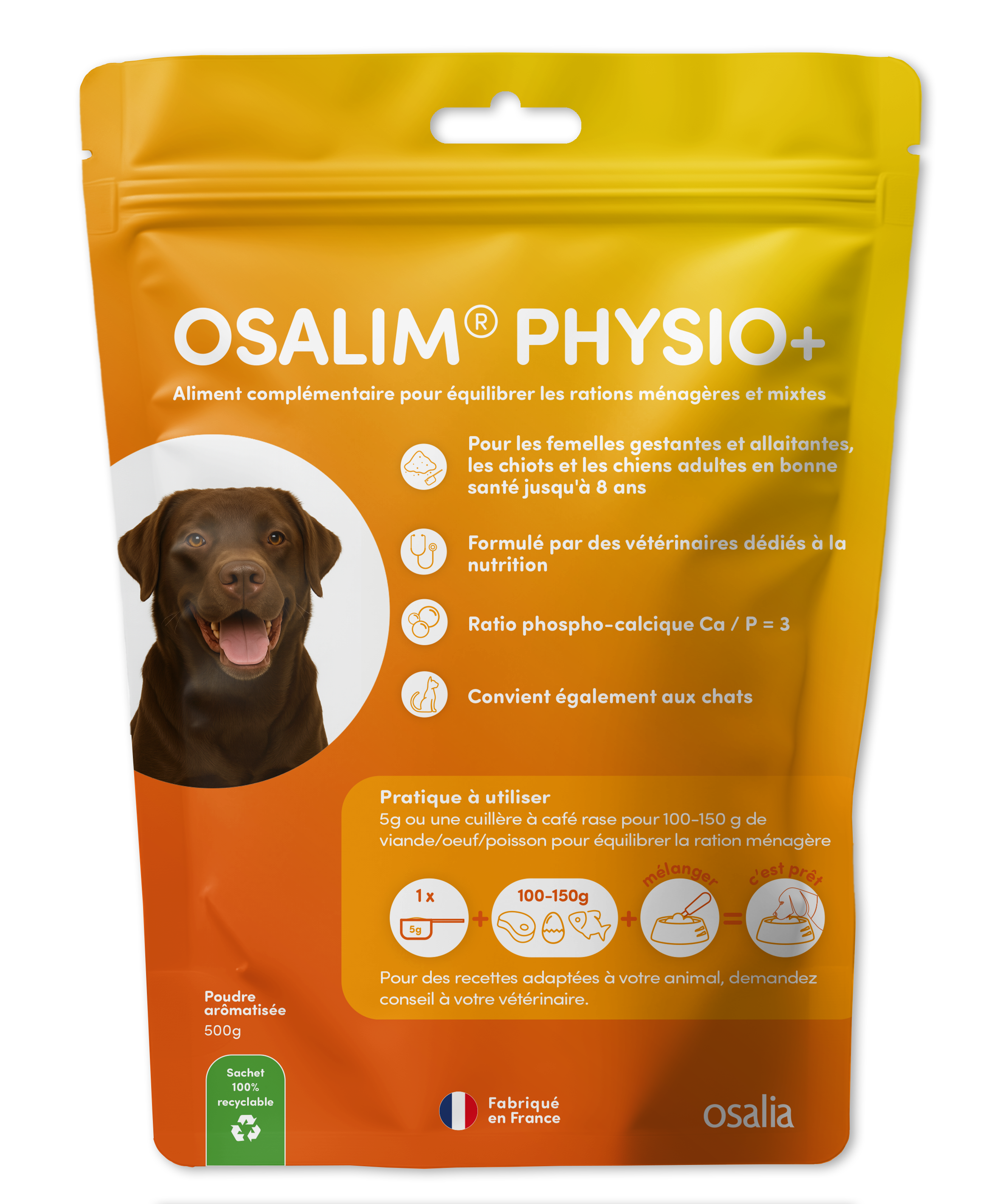 OSALIM PHYSIO PLUS      SACHET 500 G